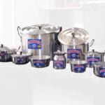 Juego de ollas marca AluminiHogar