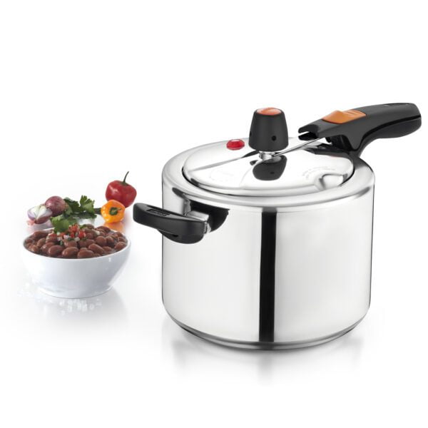 Olla a presión de 4.5 litros + caldero 20 cm con tapa de vidrio Imusa - Imagen 13