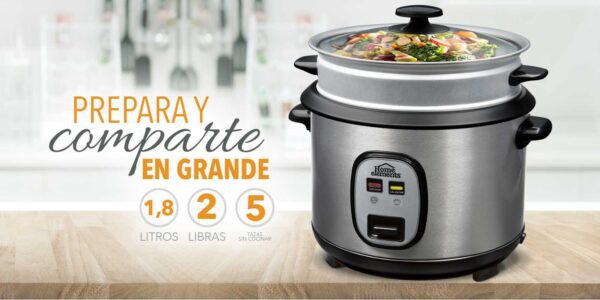 Olla Arrocera 1.8 L. con Vaporera Externa - Imagen 8