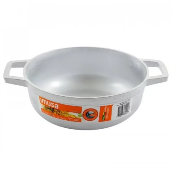Olla a presión de 4.5 litros + caldero 20 cm con tapa de vidrio Imusa - Imagen 5