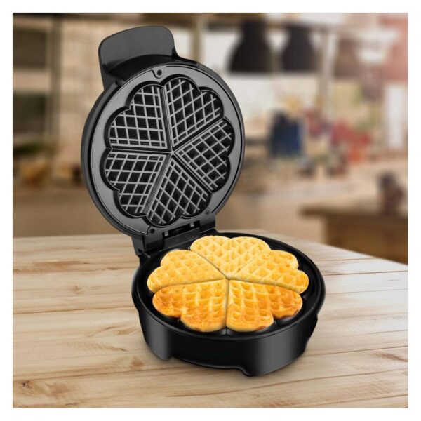 Wafflera Negra 20 Cm Antiadherente Home Elements - Imagen 5