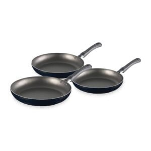 Set de 3 Sarténes IMUSA Basic 18, 20 y 24cm Negro